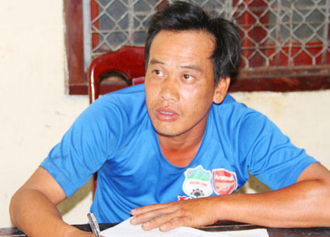 Đối tượng Huỳnh Hữu Nghiêm.(Ảnh: báo Công an nhân dân)