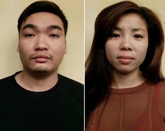 Cặp tình nhân lừa bán điện thoại.