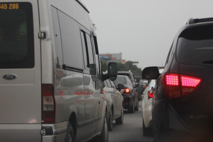 Nam Định: Giao th&ocirc;ng kẹt cứng trước giờ khai hội chợ Viềng