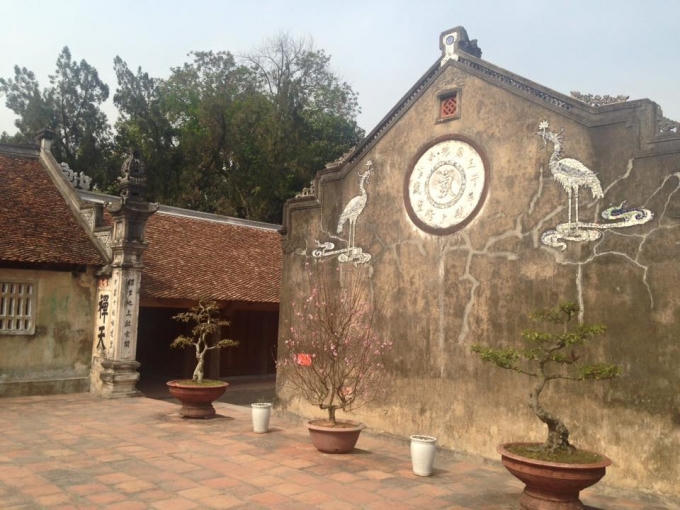 Nét hoa văn cổ và độc đáo.