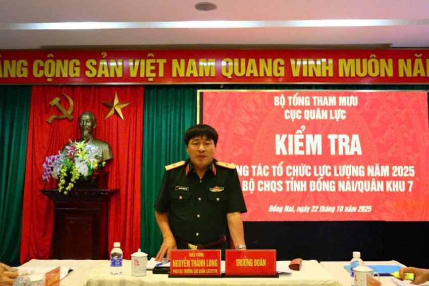 Thiếu tướng Nguyễn Thành Long, Phó Cục trưởng Cục Quân lực.