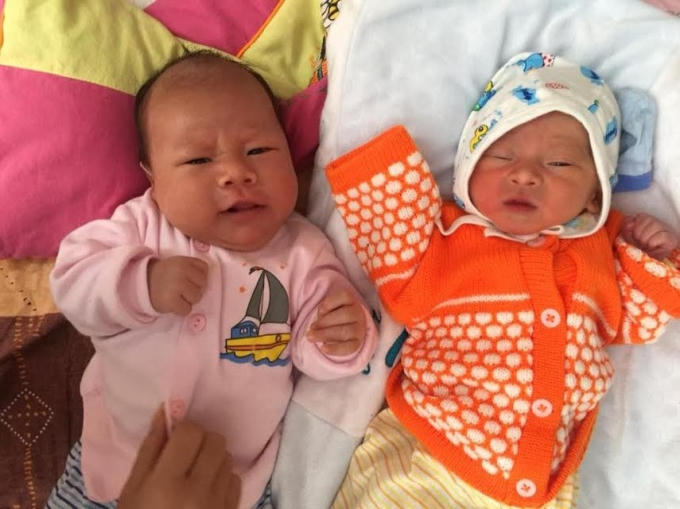 Chỉ chưa đầy 1 tuần, 2 bé sơ sinh đã bị bỏ rơi ở chùa Bồ Đề.