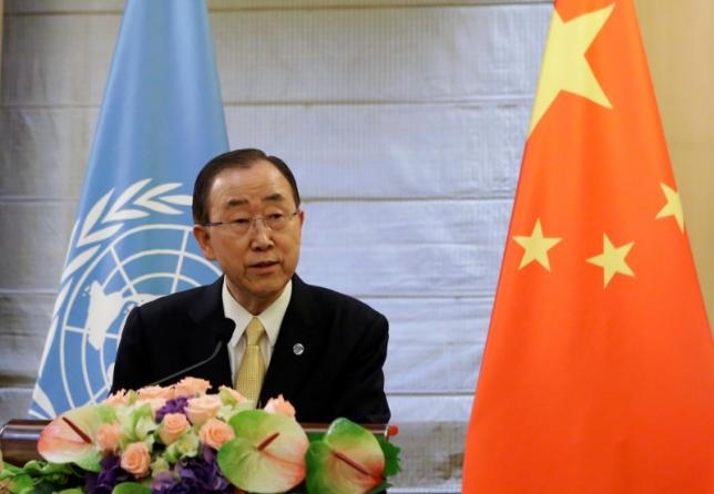 Tổng Thư ký Liên Hợp Quốc Ban Ki moon. (Ảnh: Reuters)