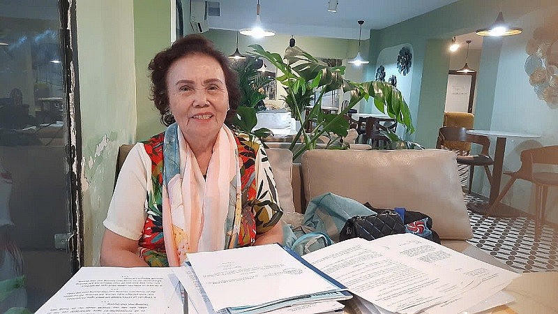 Bà Trần Thị Hương - người dân thắng kiện chính quyền trong loạt vụ án hành chính.