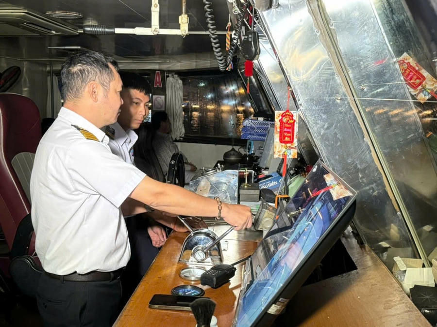 Phà Thạnh Thới khởi động chạy chuyến ban đêm TP Hà Tiên đi TP Phú Quốc
