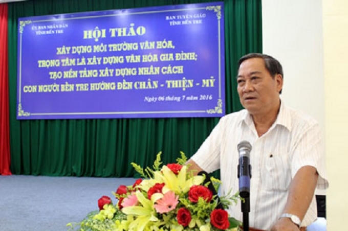 Ông Nguyễn Hữu Phước, Tỉnh ủy viên, Phó Chủ tịch UBND tỉnh Bến Tre.