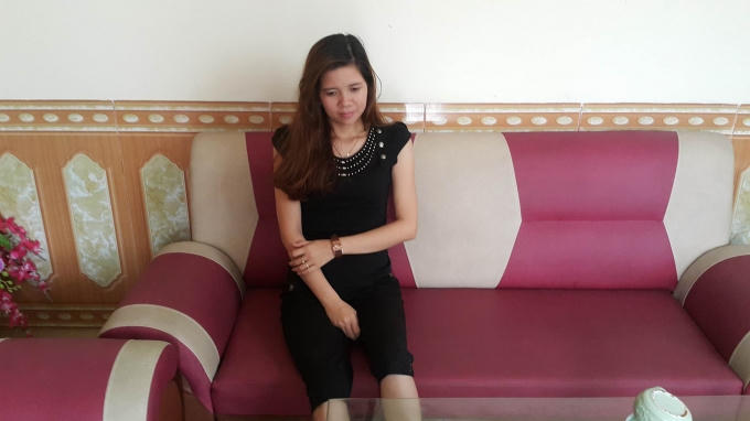 Chị Bùi Thị An thất vọng sau 3 bị từ chối đăng kí dự thi tiếng Hàn dành cho người lao động.