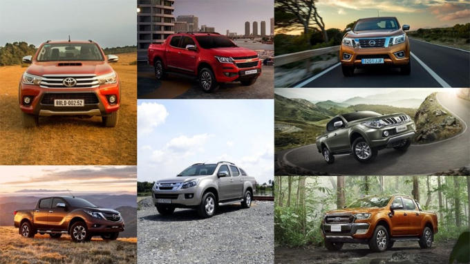 Nếu áp mức lệ phí trước bạ mới, giá xe bán tải có thể tăng thêm cả trăm triệu