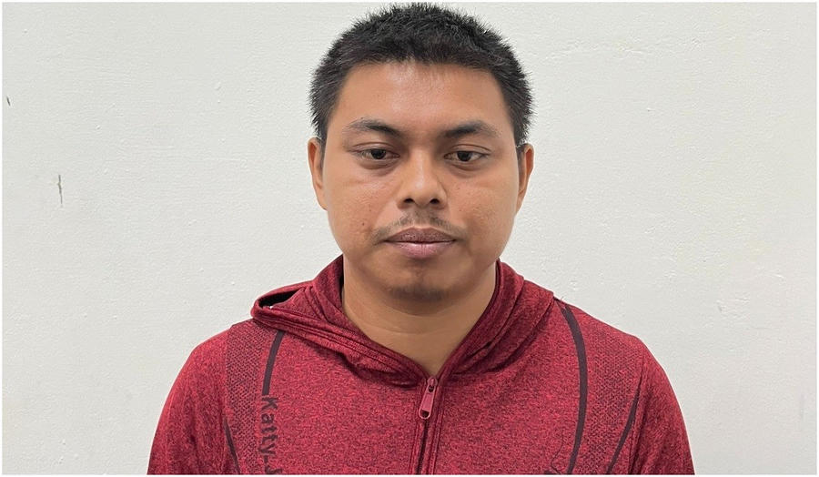 Đối tượng Nguyễn Trọng Đức - Ảnh Công an Nghệ An.