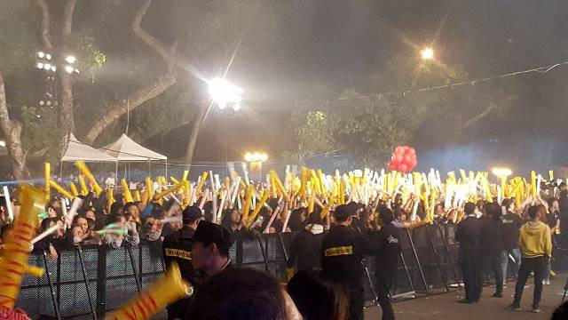 Lực lượng an ninh cũng được bố trí dày đặc để đảm bảo không có sự cố gì xảy ra.