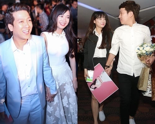 Trước đó, Trường Giang được mọi người biết đến là người yêu của diễn viên Nhã Phương. Ảnh: internet.