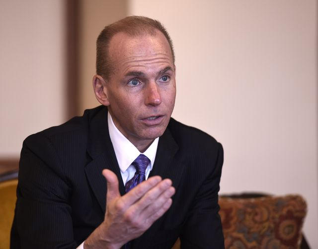 Chủ tịch kiêm Giám đốc điều hành Boeing Dennis Muilenburg. Nguồn: Fortune.
