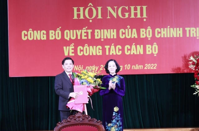 Ông Nguyễn Văn Thể giữ chức Bí thư Đảng ủy Khối các cơ quan Trung ương