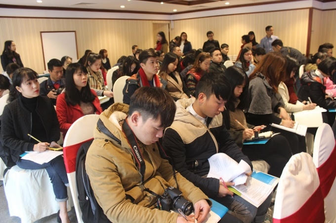 Hội thảo thu hút sự quan tâm của nhiều phóng viên, nhà báo và những người quan tâm.