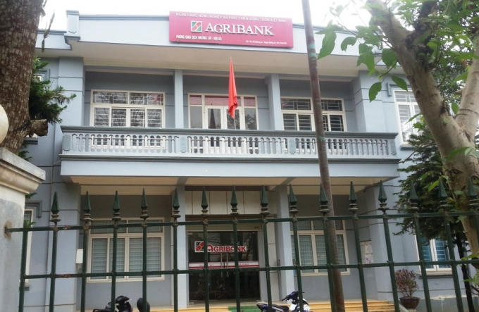 Trụ sở Phòng Giao dịch Ngân hàng Nông nghiệp huyện Mường Lát, nơi ông Tuấn công tác. (Ảnh: TL)