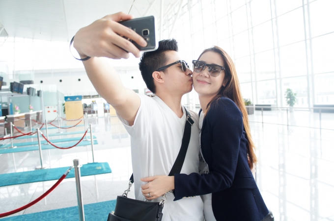 Ghen tỵ với h&igrave;nh ảnh ngọt ng&agrave;o của vợ chồng Hoa hậu Dương Thuỳ Linh