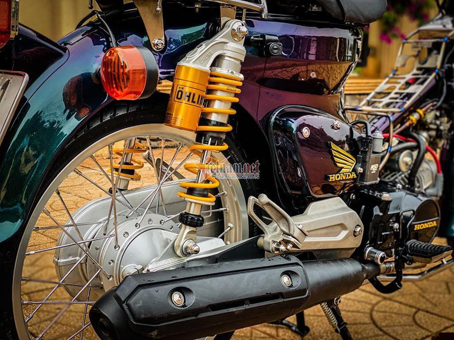 Honda Super Cub 81 độ “thập cẩm” cực chất của dân chơi Bình Phước