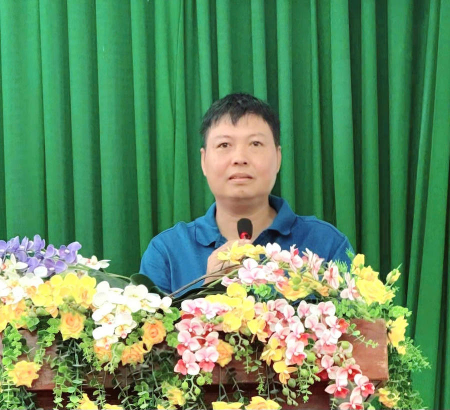 TS. Tống Văn Hải (Học viện Nông nghiệp Việt Nam) phát biểu tại lễ ký kết