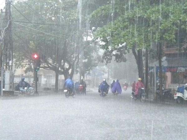Bắc Bộ và Bắc Trung Bộ tiếp tục có mưa vừa, mưa to. Ảnh: minh họa