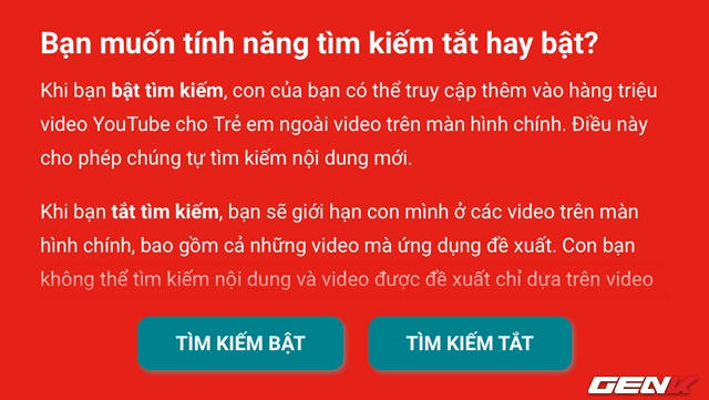 Lời khuyên là nên chọn