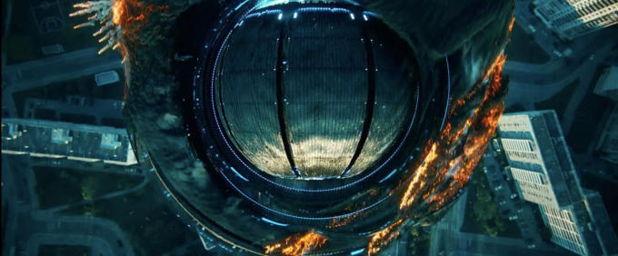 Hình dạng của vật thể lạ bay qua Moscow