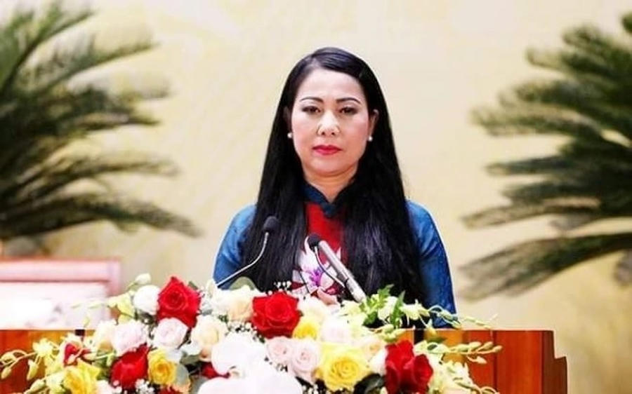 Bà Hoàng Thị Thúy Lan, Bí thư Tỉnh ủy, Chủ tịch HĐND tỉnh Vĩnh Phúc. (Ảnh: Vinhphuc.gov.vn)