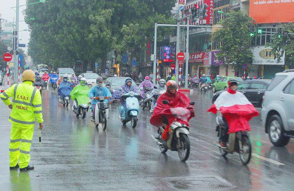 Hà Nội ngày hôm nay vẫn tiếp tục kiểu thời tiết mưa rải rác, trời rét. Ảnh: minh họa