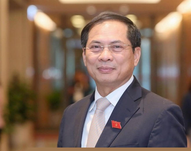 Bộ trưởng Bộ Ngoại giao Bùi Thanh Sơn. Ảnh: VTC News