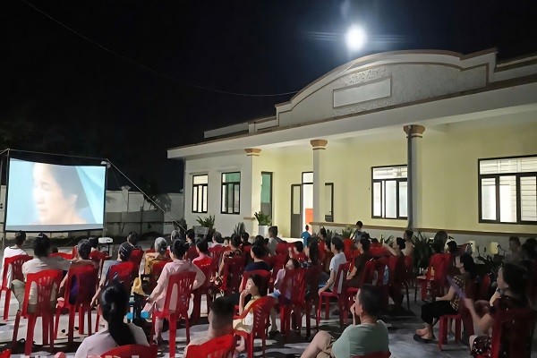 Hoạt động chiếu phim lưu động phục vụ khán giả ở các xã, phường trong tỉnh được triển khai từ ngày 18/8 đến 5/9.