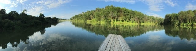 Cảnh sắc non nước hữu tình ở Công viên Thiên Đức