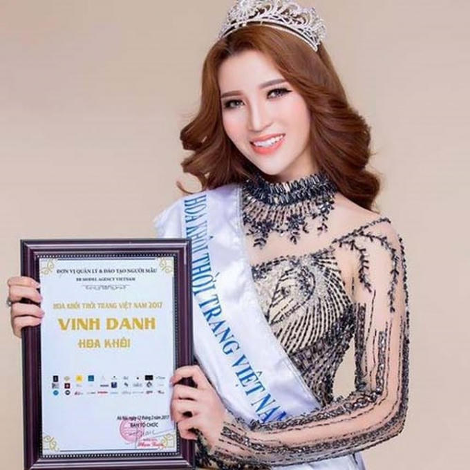 Phạm Thị Thanh Hiền – “Hoa khôi Thời trang Việt Nam 2017”