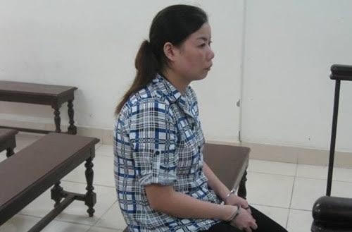 Bị cáo Nguyễn Thị Thanh Xuân.