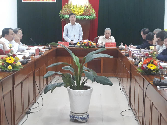 Bộ trưởng Lê Thành Long cùng đoàn Bộ Tư Pháp  làm việc với Tỉnh ủy Kon Tum.