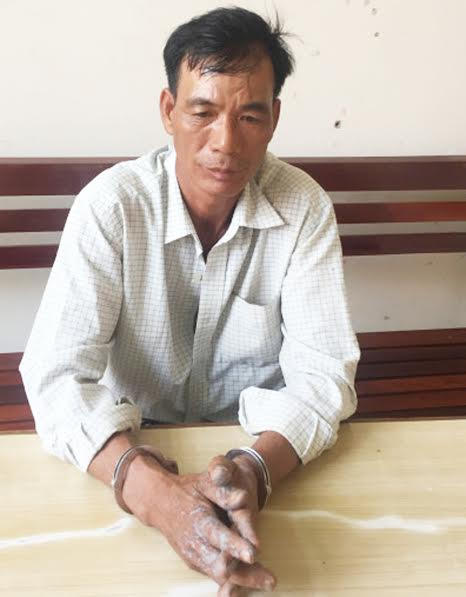 Trần Đình Chung bị bắt sau 20 năm trốn nã.