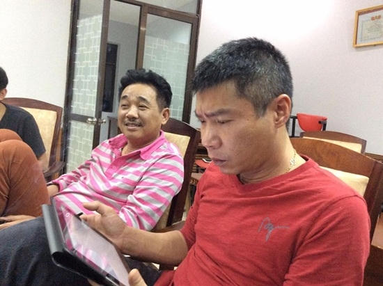 Cô đẩu Công Lý và Ngọc Hoàng Quốc Khánh.