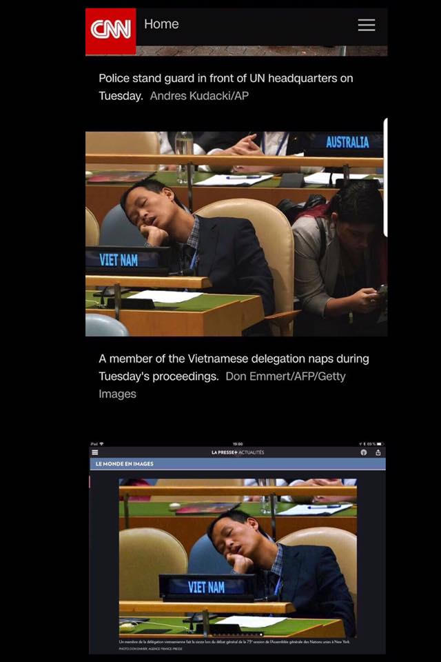 Doanh nhân Lê Quốc Vinh đã đăng hai bức ảnh trên facebook cá nhân để phân tích về sự việc.