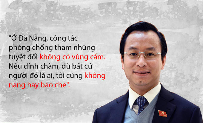 Ngày 13/5/2016, ông Xuân Anh tuyên bố: "Ở Đà Nẵng, công tác phòng chống tham nhũng tuyệt đối không có vùng cấm. Nếu dính chàm, dù bất cứ người đó là ai, tôi cũng không nể nang hay bao che".