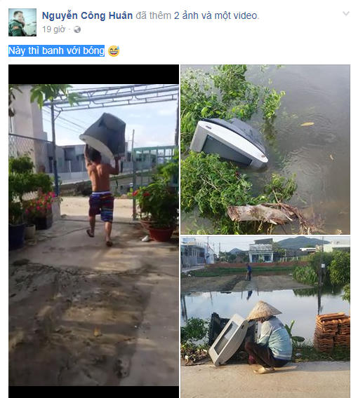Những hình ảnh được FB Nguyễn Công Huân đăng tải.