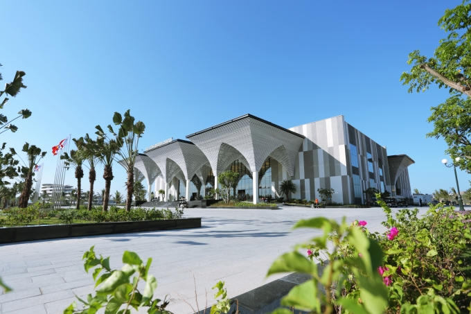 Một góc Quần thể du lịch nghỉ dưỡng sinh thái FLC Quy Nhơn.