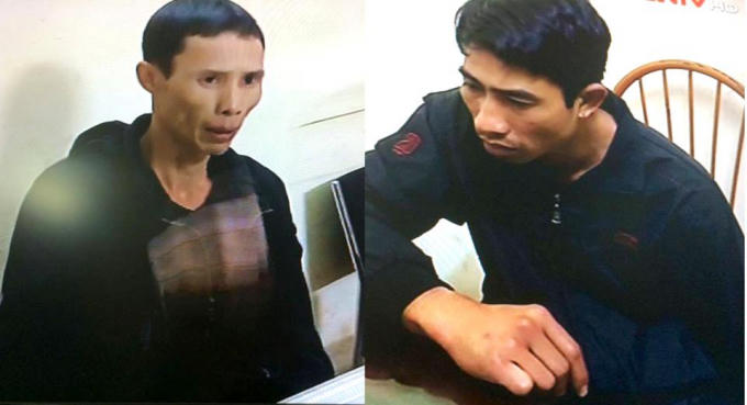 Hai nghi phạm được cho là đã sát hại anh P. và cướp đi 34 tấn thép.