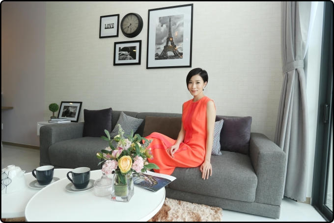 Xa Thi Mạn luôn toát lên vẻ rạng ngời, tươi trẻ.
