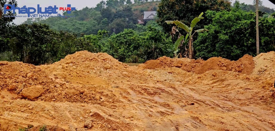 Việc đổ đất trái phép cần được xử lý nghiêm minh.