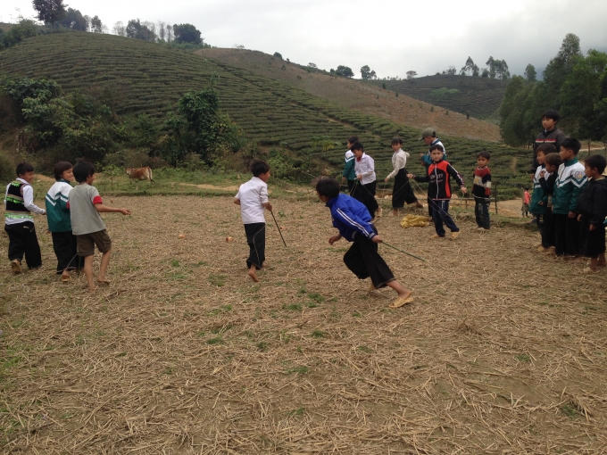 Những trò chơi dân gian của người Mông ở Yên Bái trong ngày Tết