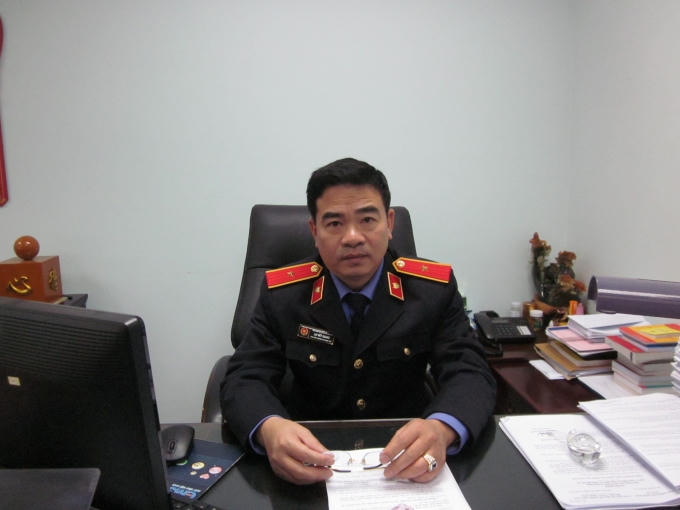 Ông Lại Viết Quang - Phó thủ trưởng Cơ quan điều tra (Viện kiểm sát nhân dân tối cao).