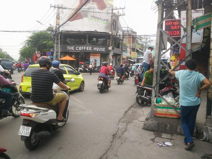 Khu vực xảy ra vụ việc.
