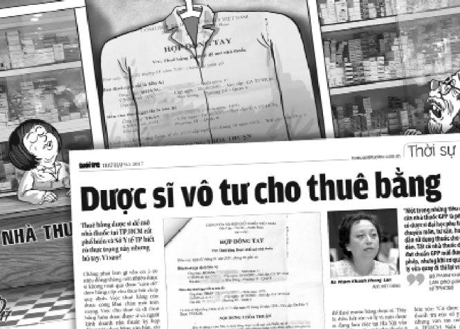 Vụ dược sĩ cho thuê bằng: Vắng dược sĩ, nhà thuốc lắm vi phạm