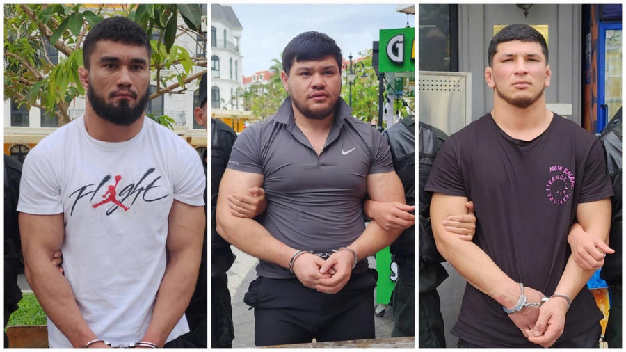 03 đối tượng: Rasulov Isroil, Nasyrov Odiljon và Ernazarov Feruzbek quốc tịch Uzbekistan.
