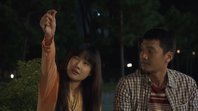 Yến Phương và Quân  trong  "Khúc hát mặt trời"