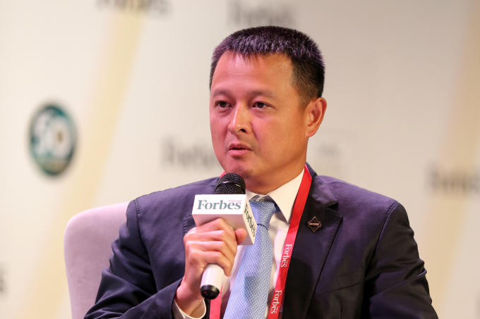 Ông Đặng Minh Trường, Phó Chủ tịch HĐQT - CEO Tập đoàn Sun Group tại Diễn đàn kinh doanh Forbes 2018