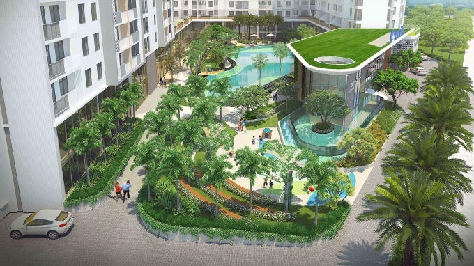 Toàn bộ khu tiện ích dự án căn hộ Jamila